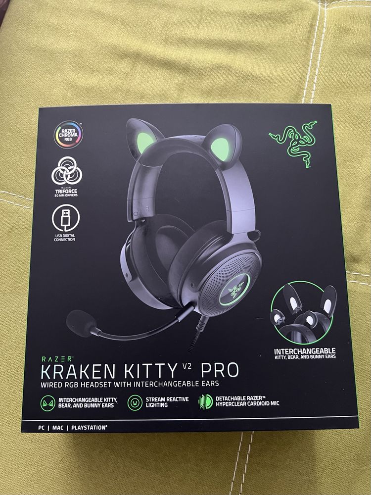 Слушалки Razer Kraken Kitty V2 PRO