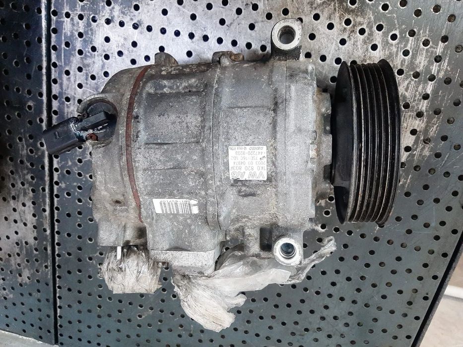compresor clima ac 1.6 fsi  vw golf 5 passat b6 touran skoda octavia 2 audi a3 8p 1k0820803f