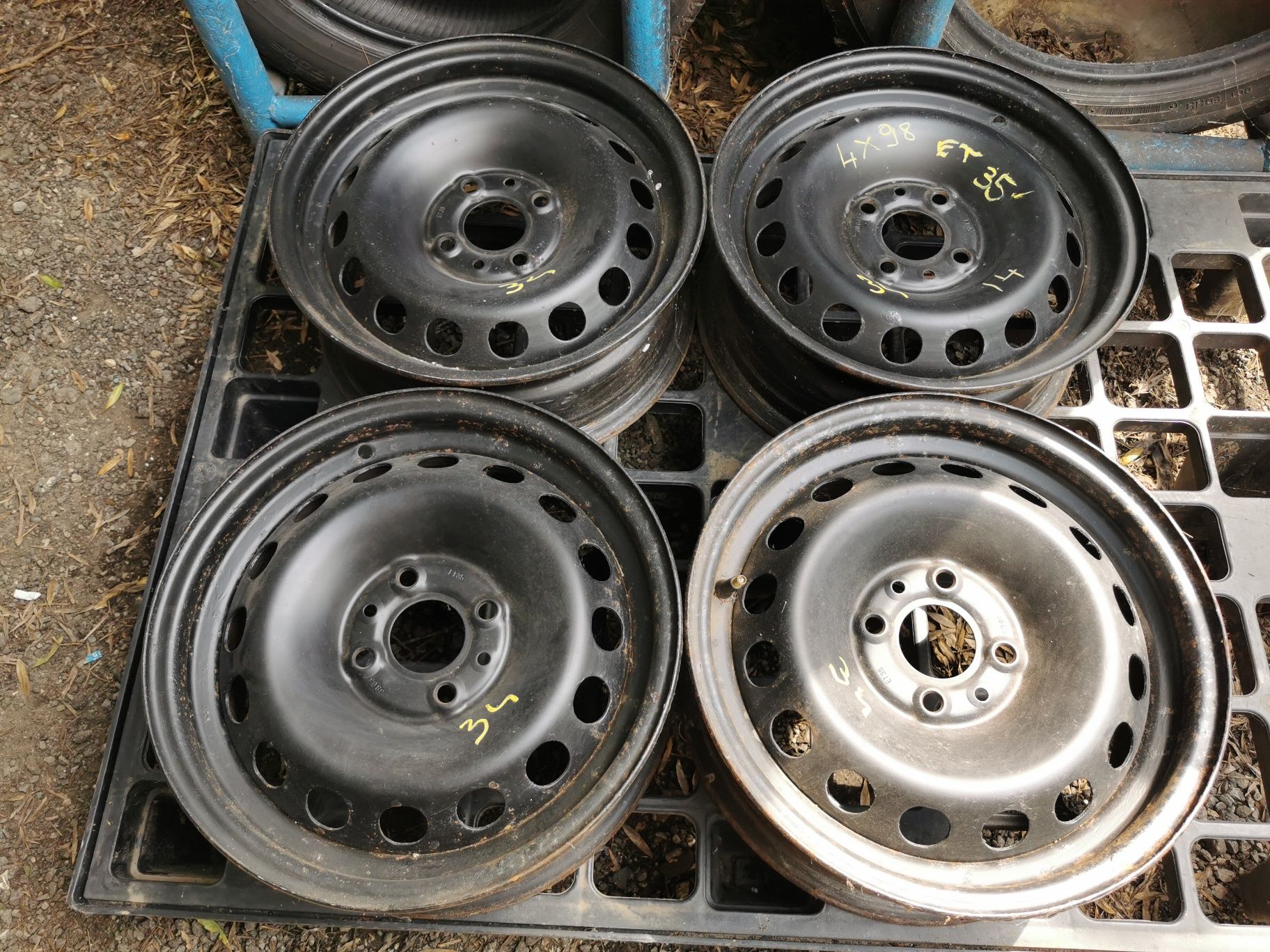 4x98 R 14 inch jante tabla Fiat bravo punto alfa Romeo