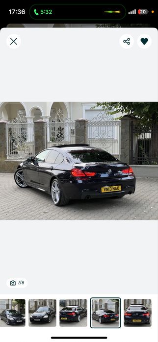 Vand bmw 640 D  pachet M fara motor cutie