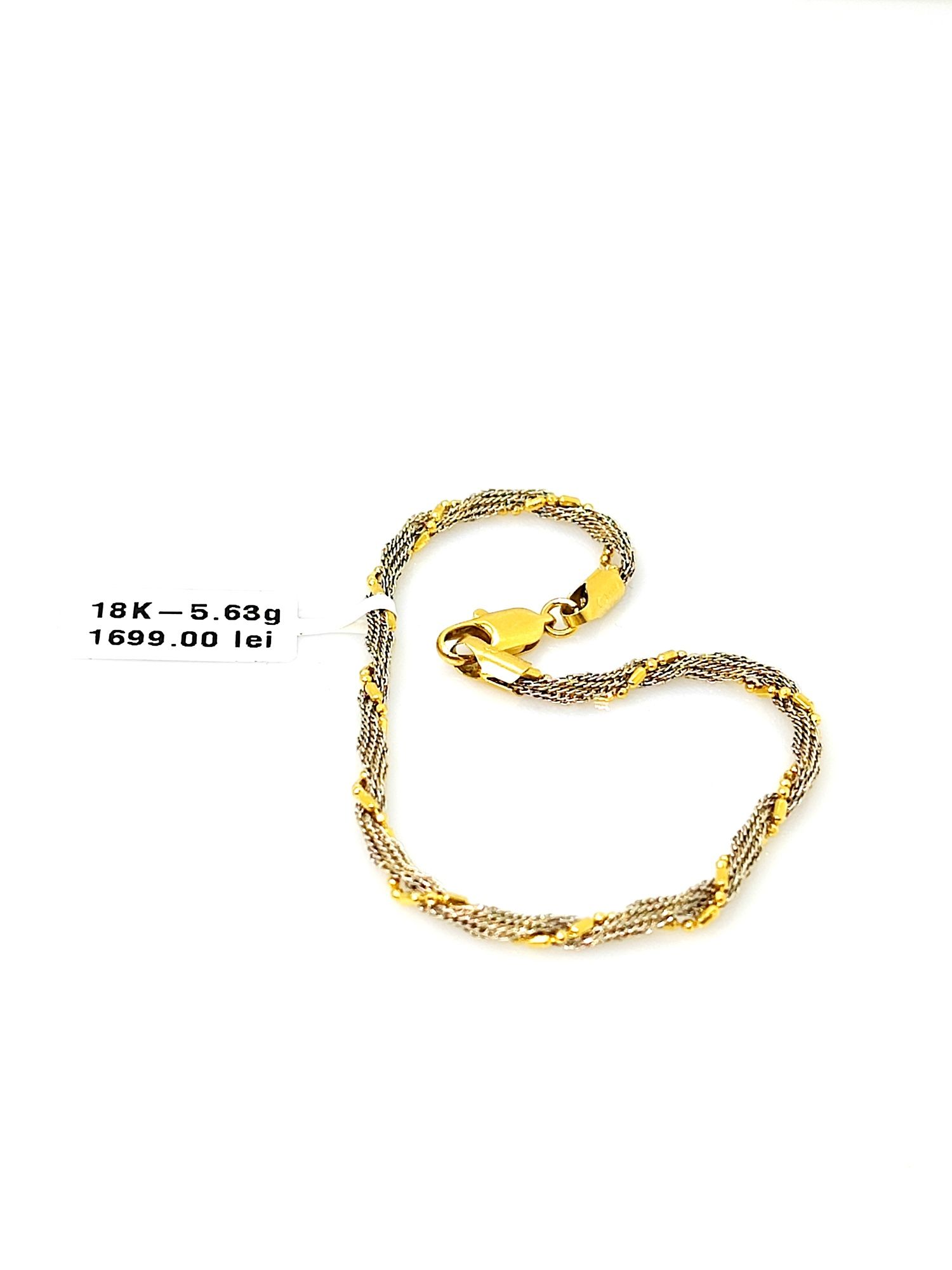 Bijuteria Royal brățară din aur 14k 5.63 gr