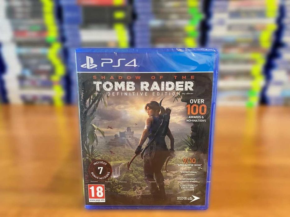 Новый Shadow of the Tomb Raider PS4/PS5 Большой Выбор Игр