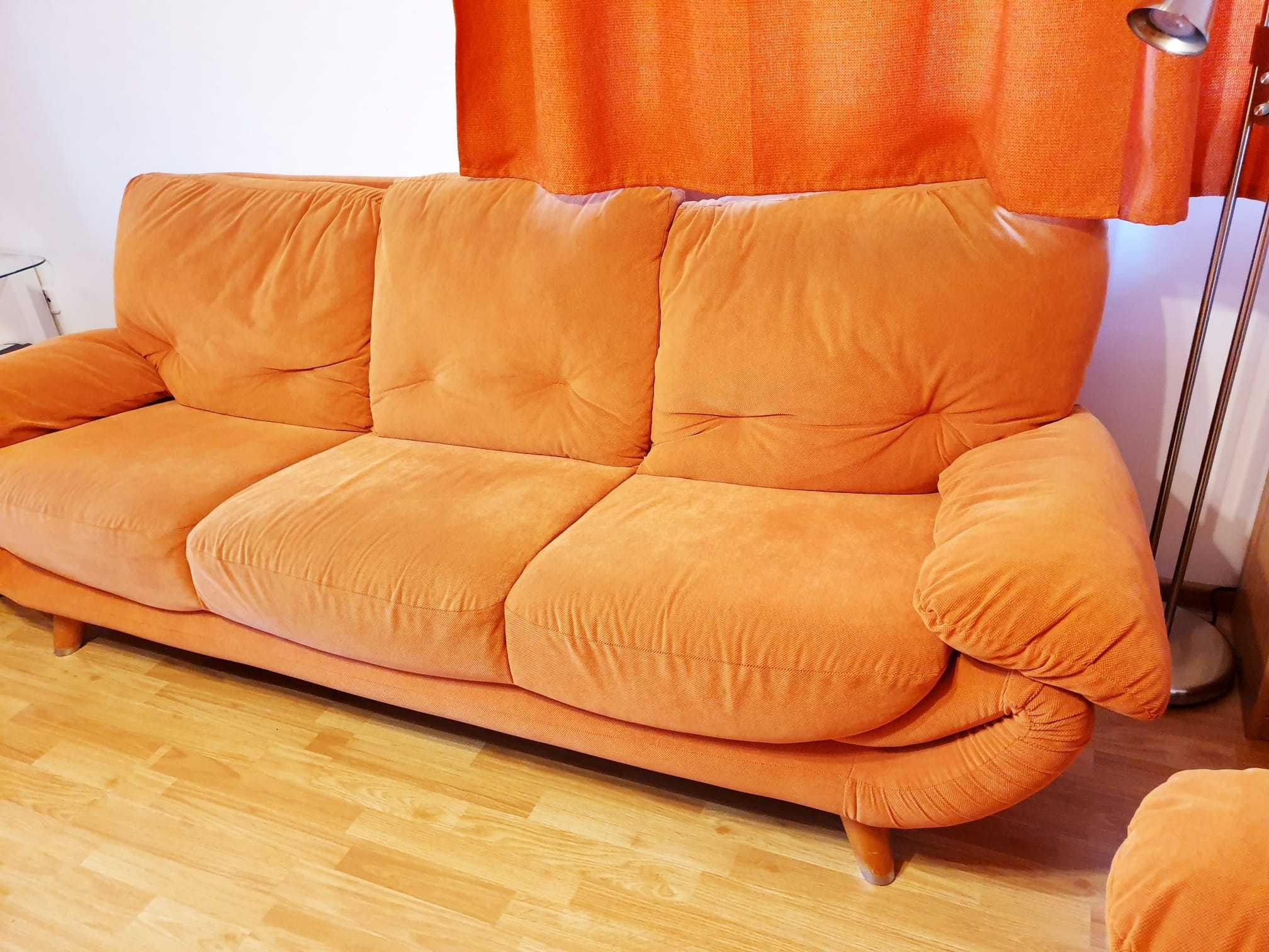 Canapea fixa si fotoliu