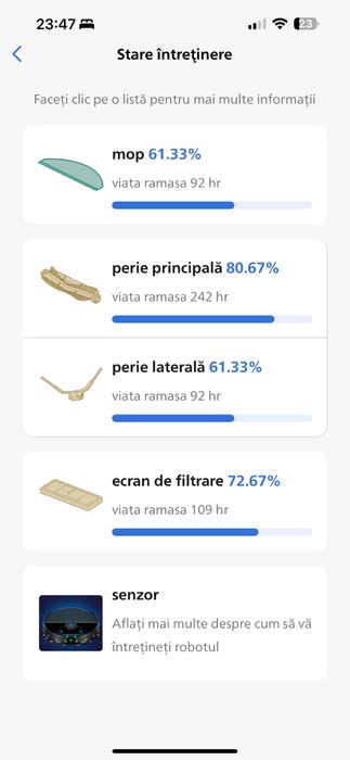 Robot de aspirare Philips Seria 7000 Aqua XU7100/01, aspirator si mop