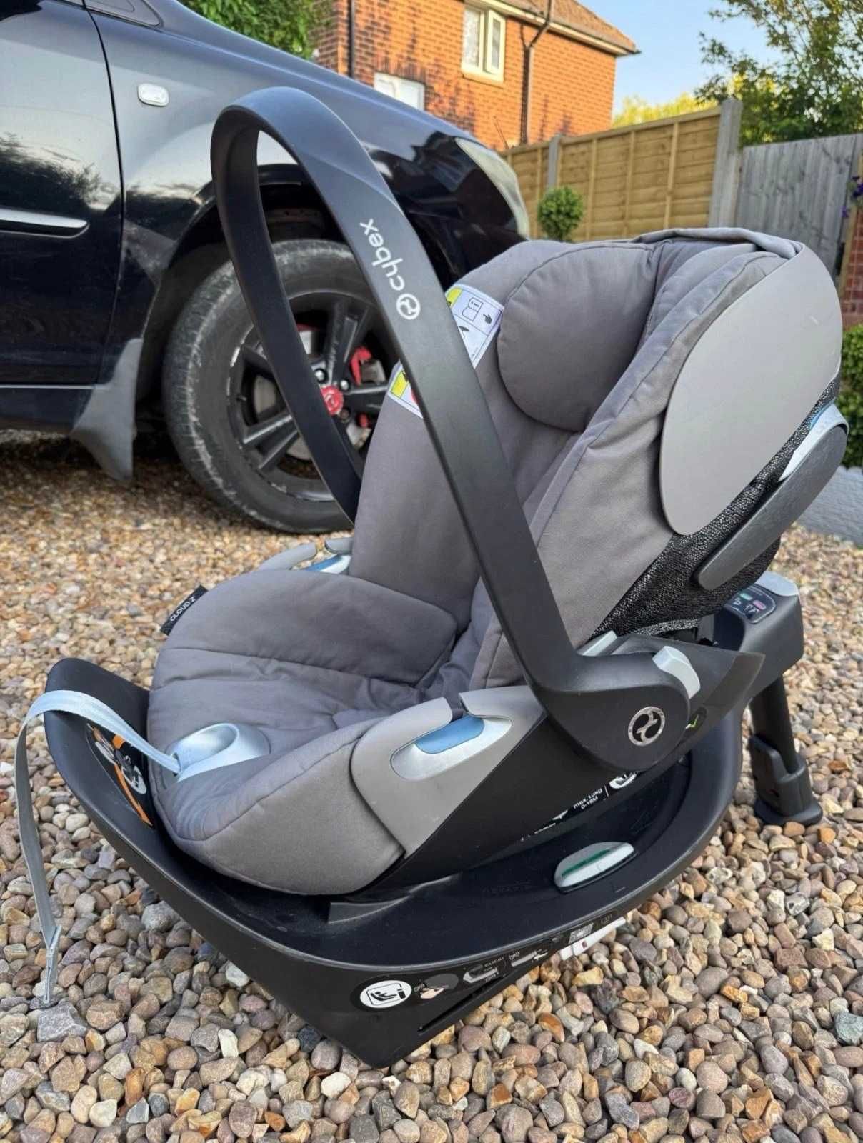 Cybex Priam 4.0 3 в 1 комплект + ISO FIX столче за кола, бебешки кош