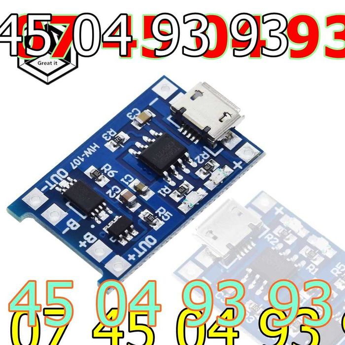 modul de incarcare 5v 1A litiu usb tip C si micro usb cu protectie NOI