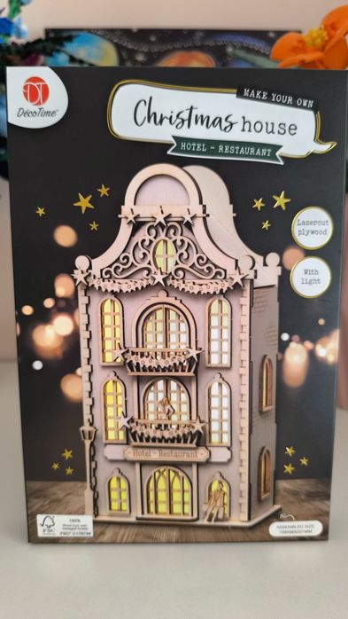 Puzzle 3D din lemn iluminate - diferite modele