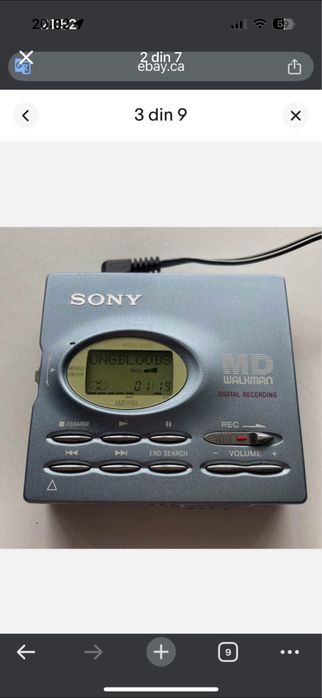 Sony mz-r91  mini disk