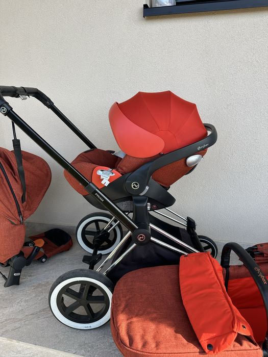 Carucior 3 in 1 Cybex Priam Sistem, Autumn Gold
