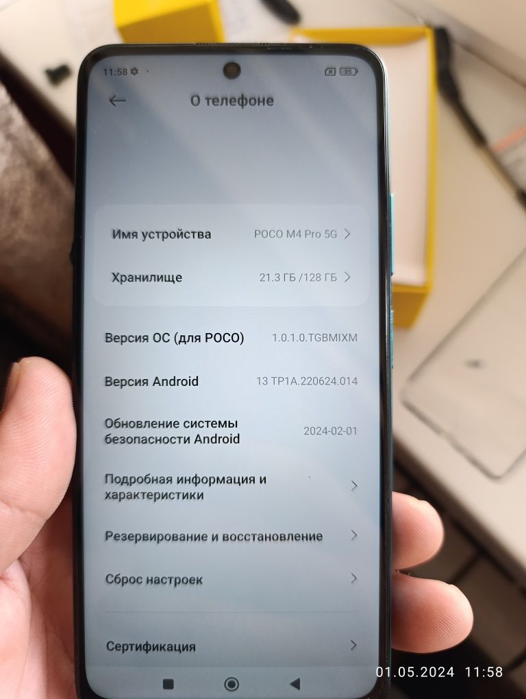 POCO M4 PRO 5G Telefon satiladi