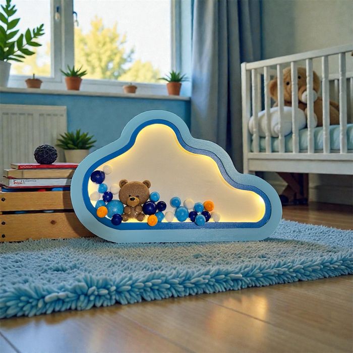 Детска 3D лампа с led осветление