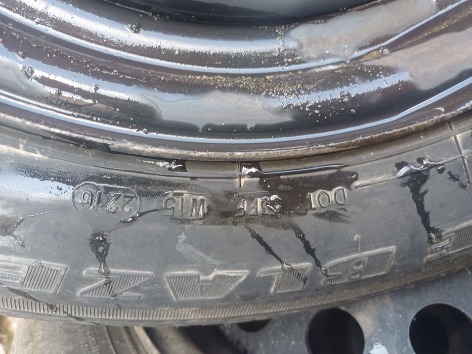 Jante cu cauciucuri iarna bmw 205 65 R15