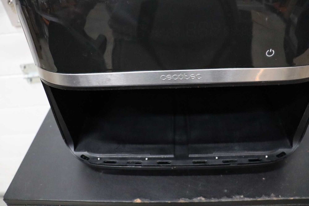 Фритюрник с горещ въздух Cecotec Cecofry Dual 9000, 2850W, 9л,AirFryer