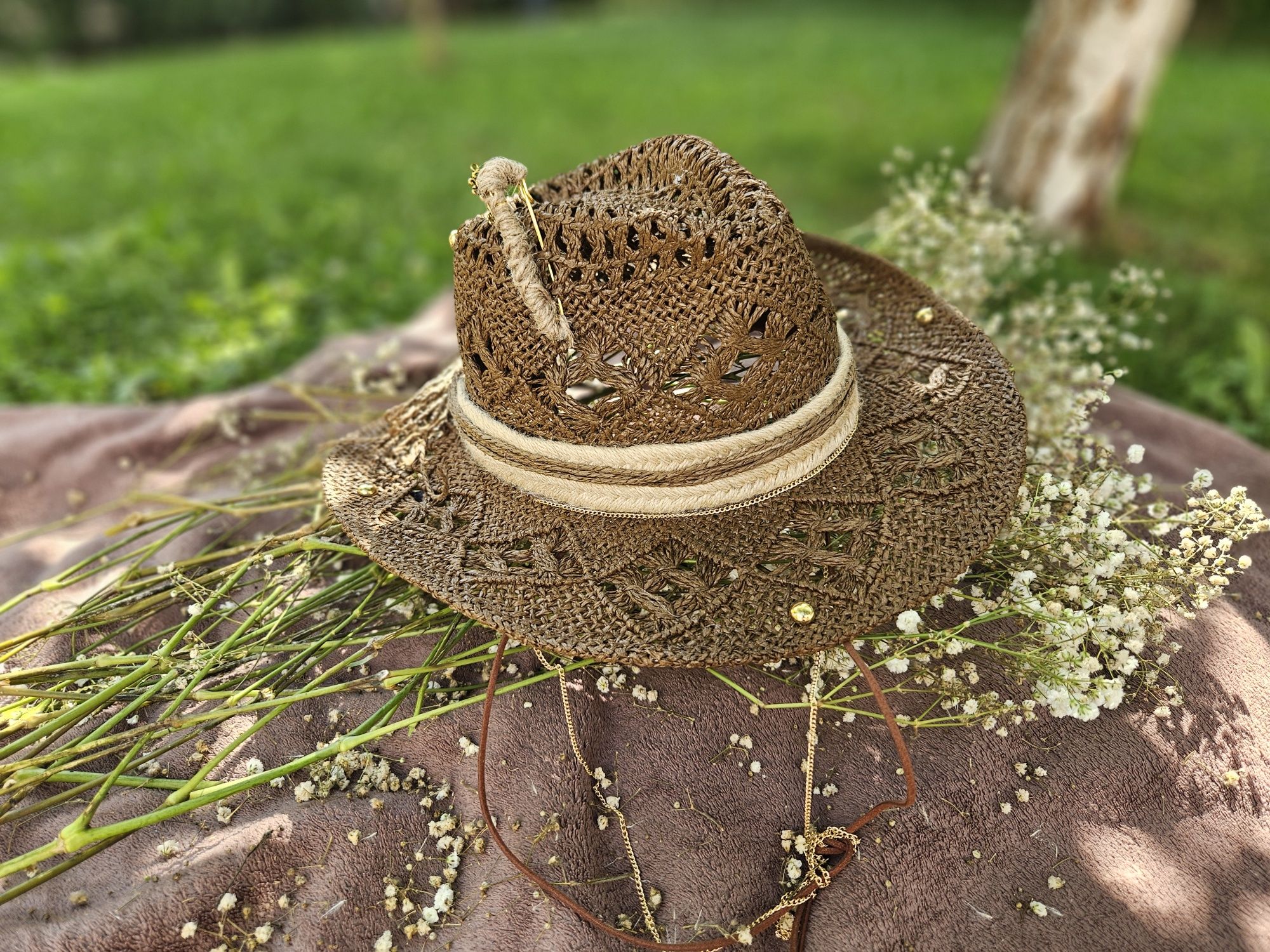 Шапки Hand made  Hat summer