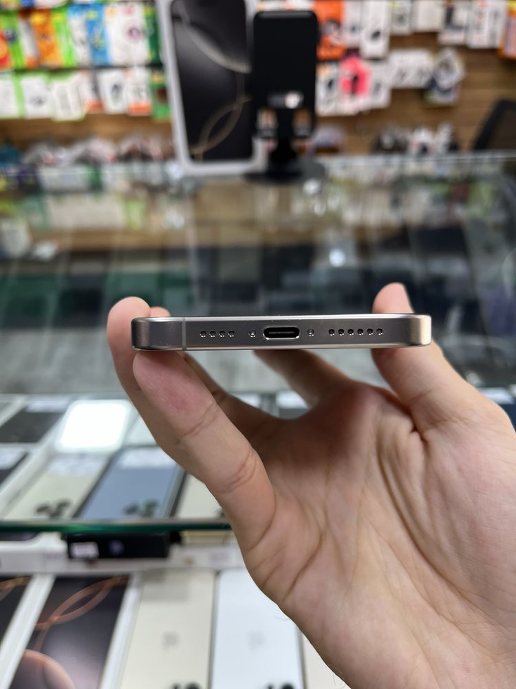 Iphone 16 Pro Max 256GB 100% Natural titanium sim - Naqdga faqat
