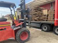 Stivuitor motostivuitor O&K diesel teren accidentat ridica 3 T