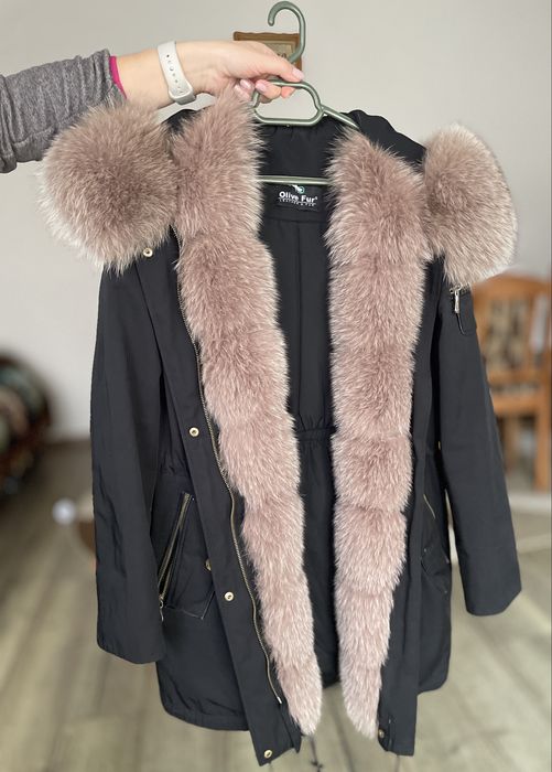 Geaca Parka cu blana naturala