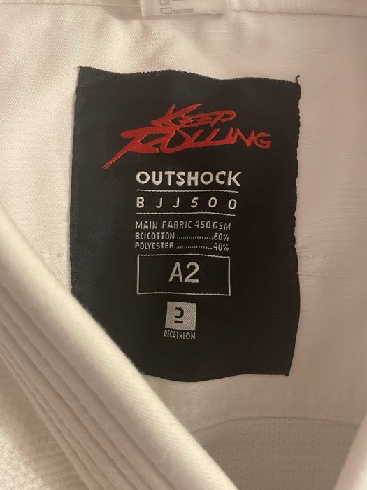 Kimono Outshock Keep Rolling BJJ