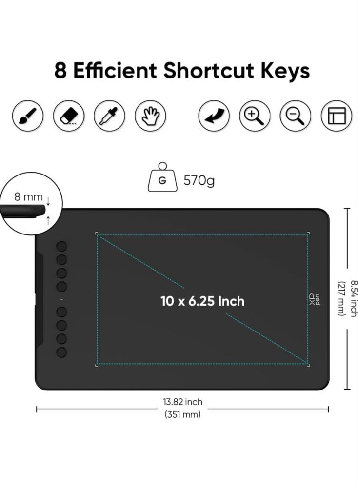 Графический планшет XP-PEN Deco 01 V3.