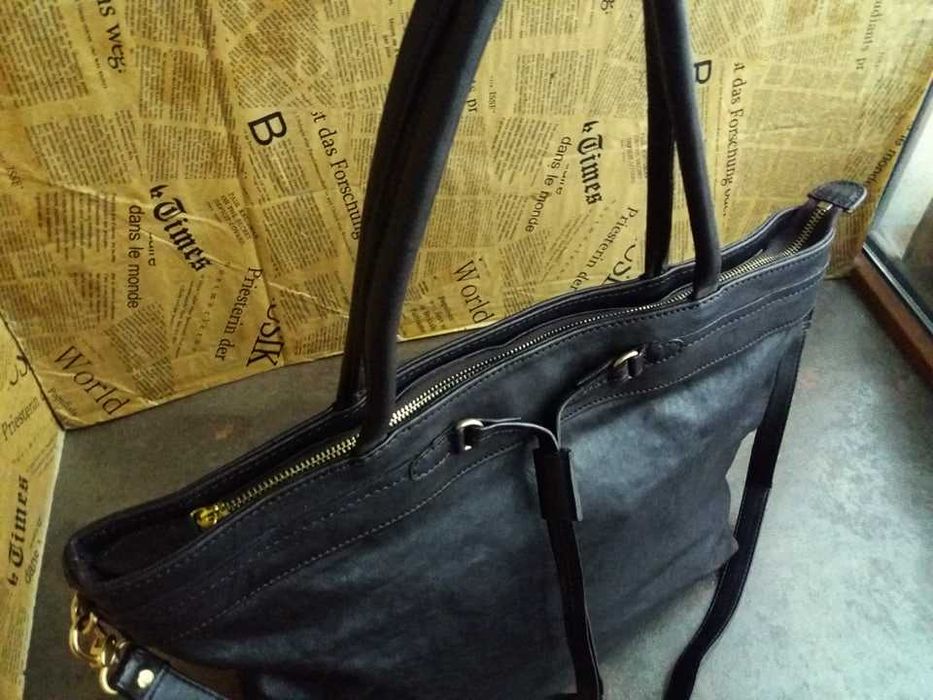 дамска кожена чанта,тъмно кафява естествена кожа