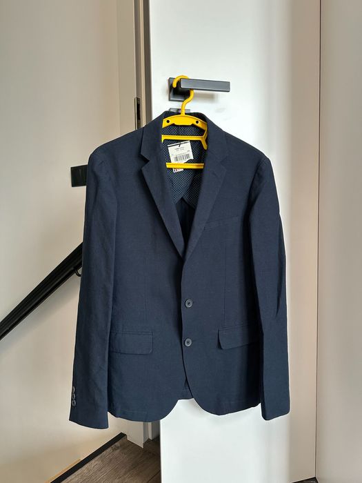 Sacou in + bumbac / Slim fit / S 46 / initial 49€ / NOU cu eticheta