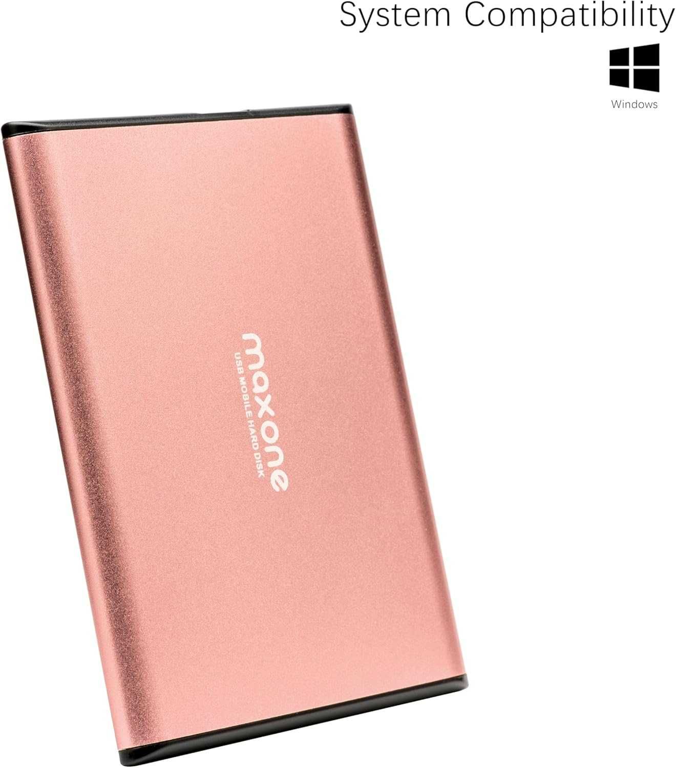 Maxone Външен твърд диск, преносим, ​​160GB, 2-5, USB 3-0