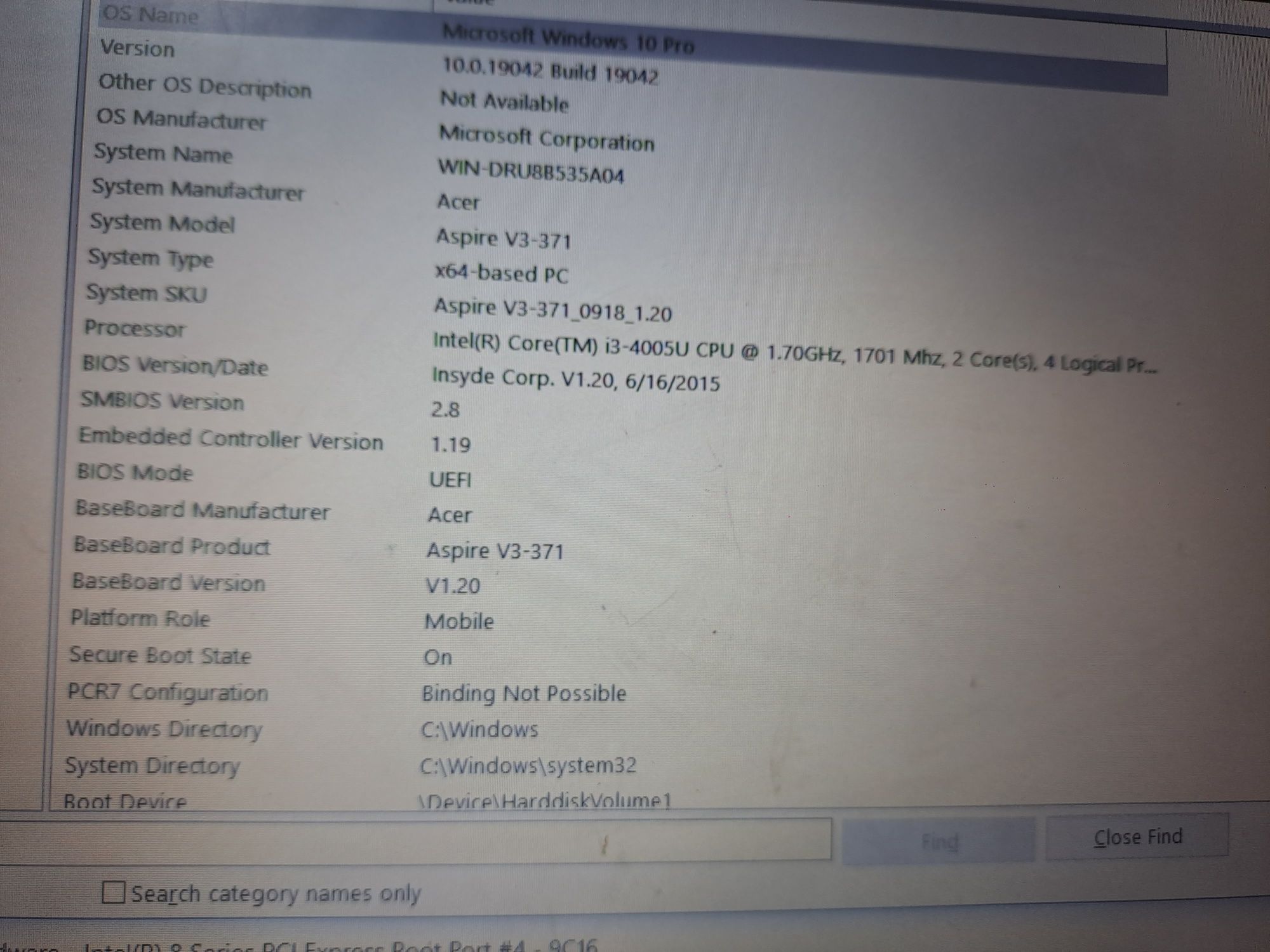 Placa de baza Laptop Acer V3-371 (i3)