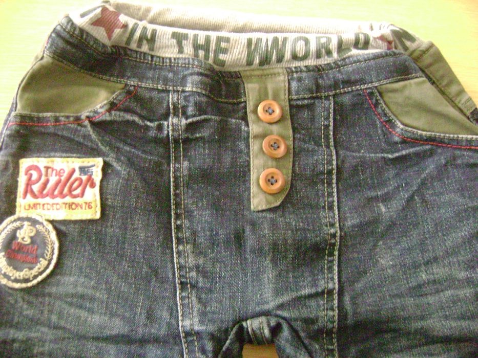 Термо (ватирани) дънки 4-5 год.