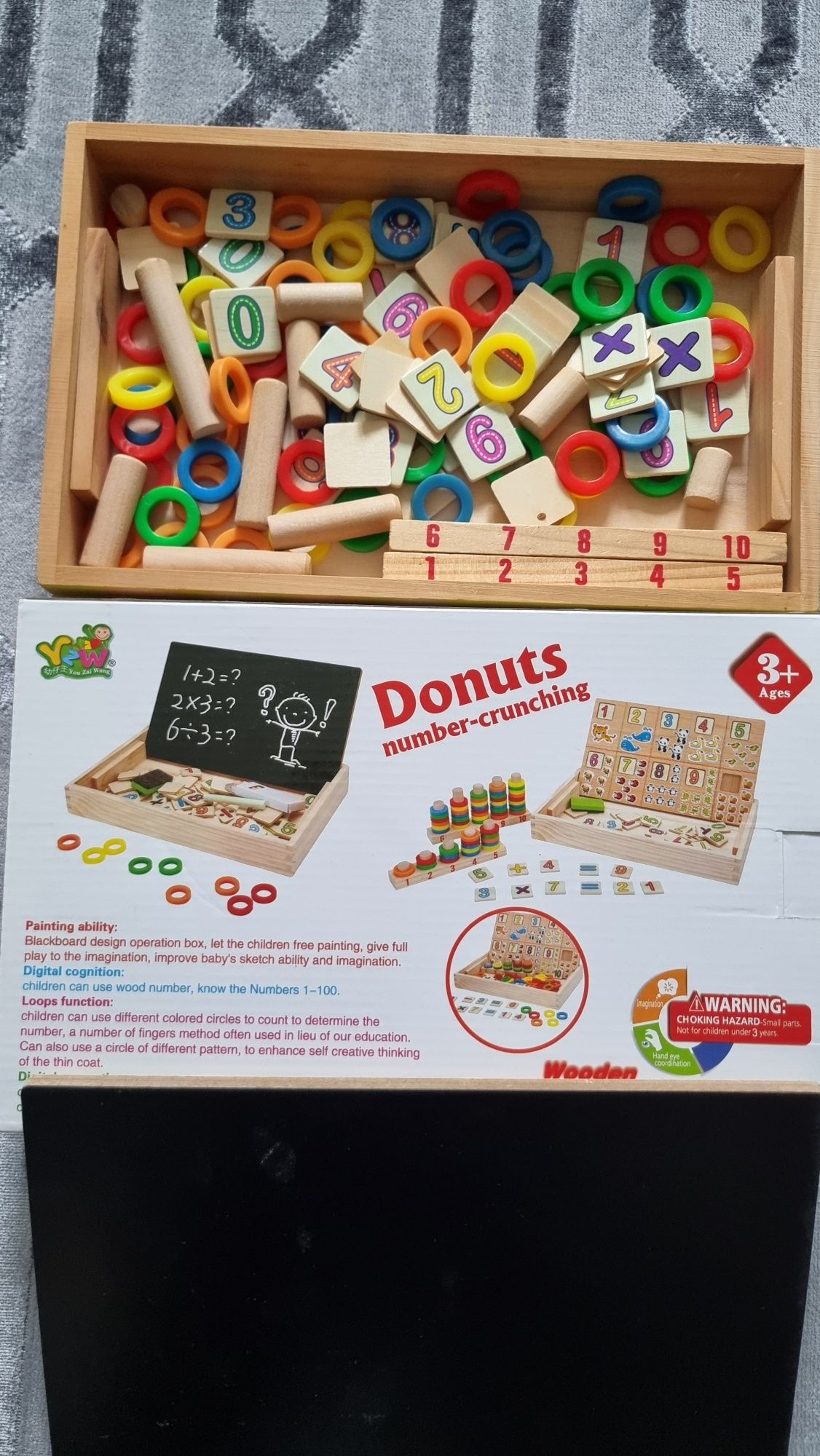 Set Donuts numbers și set lego Duplo