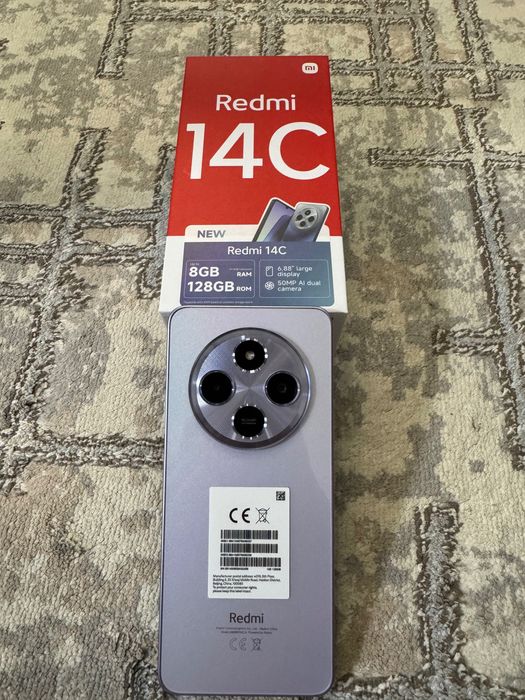 Продаю смартфон Redmi 14C — новое поколение, мощный и быстрый!