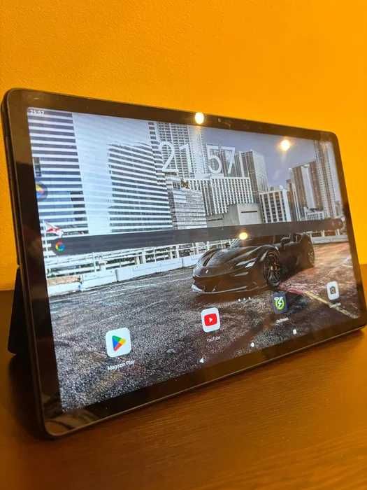 Tableta - Laptop Lenovo P11 cu sim 4G+, tastatura, precision pen, husa