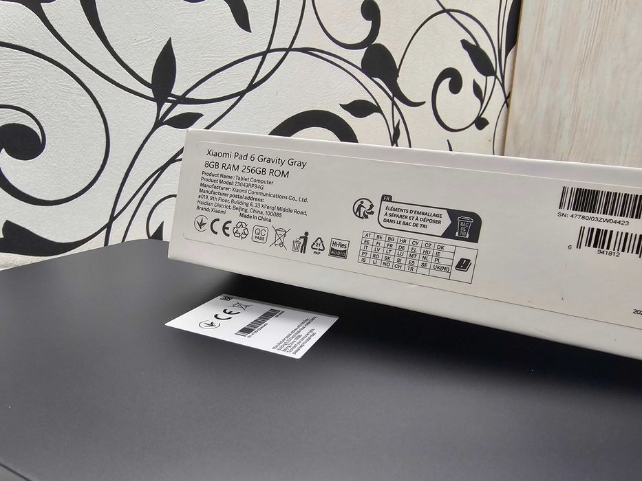 ПРОДАМ Xiaomi Pad 6 WiFi (256GB/8GB) Планшет Grey. Практический НОВОЕ