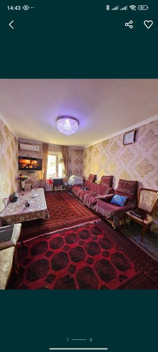 Продаётся квартира на Паркентский перед карзинка 3/9/9 82кв²