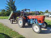 Tractor cu remorca basculabila