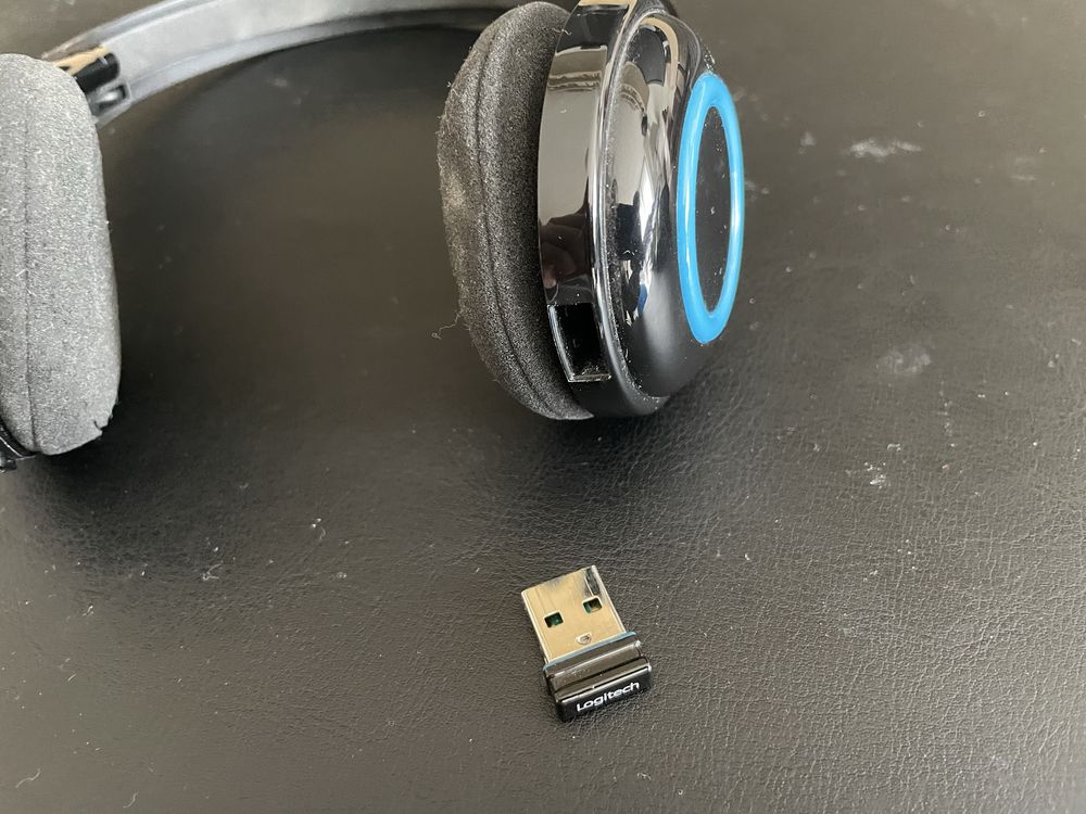 Безжични слушалки с микрофон Logitech H600