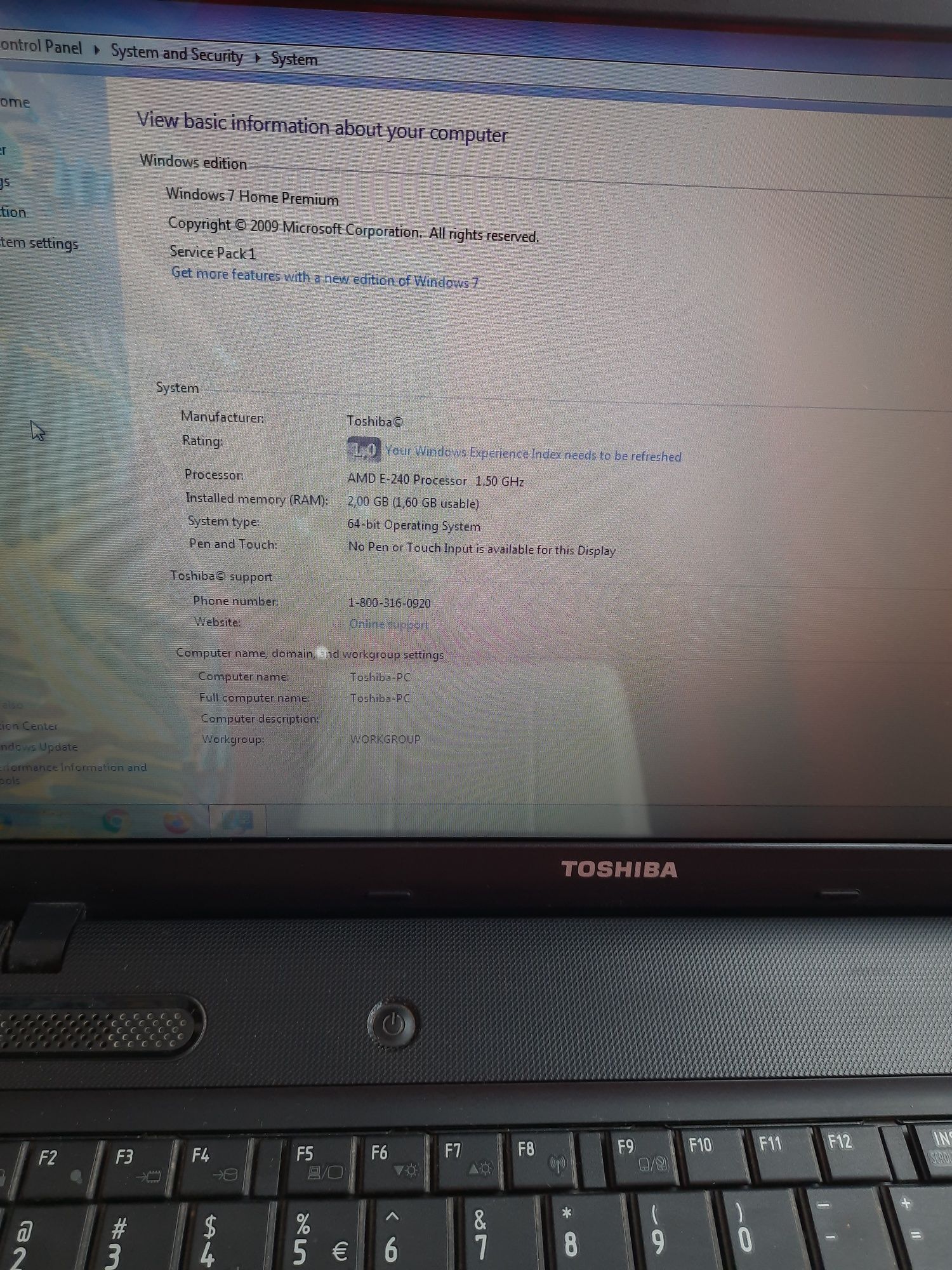 Laptop Toshiba Satellite C660D-13Q + Cadou!