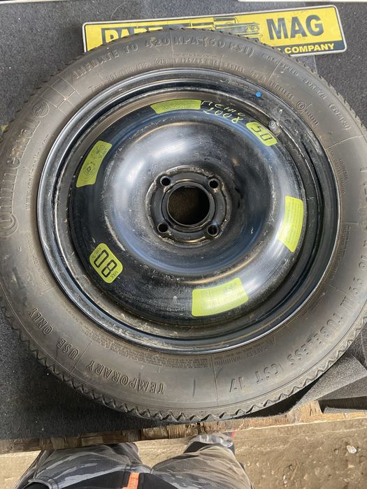 Резервна гума патерица Continental Peugeot 2008 125/85 R16 et10