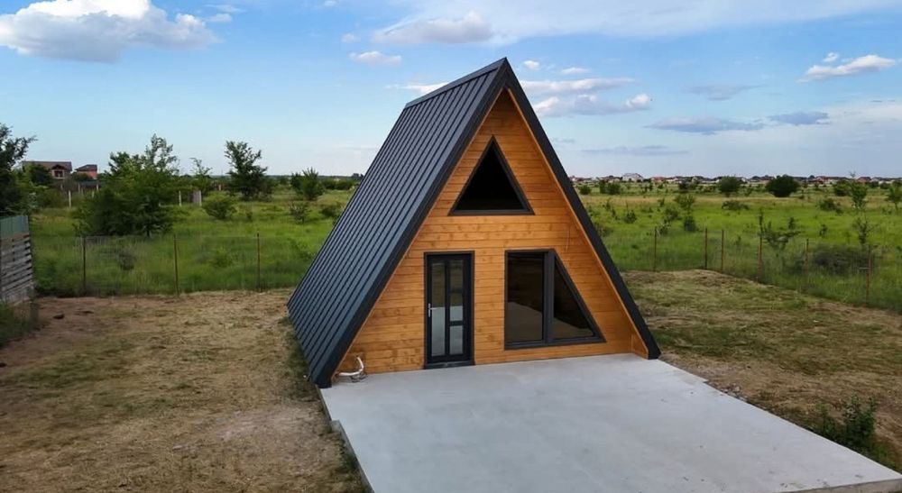 Construim case A-frame