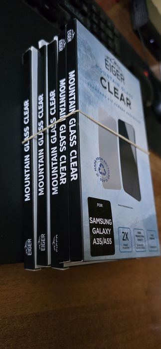 Folie sticla Samsung A55/A35 EIGER Mountain Glass Clear