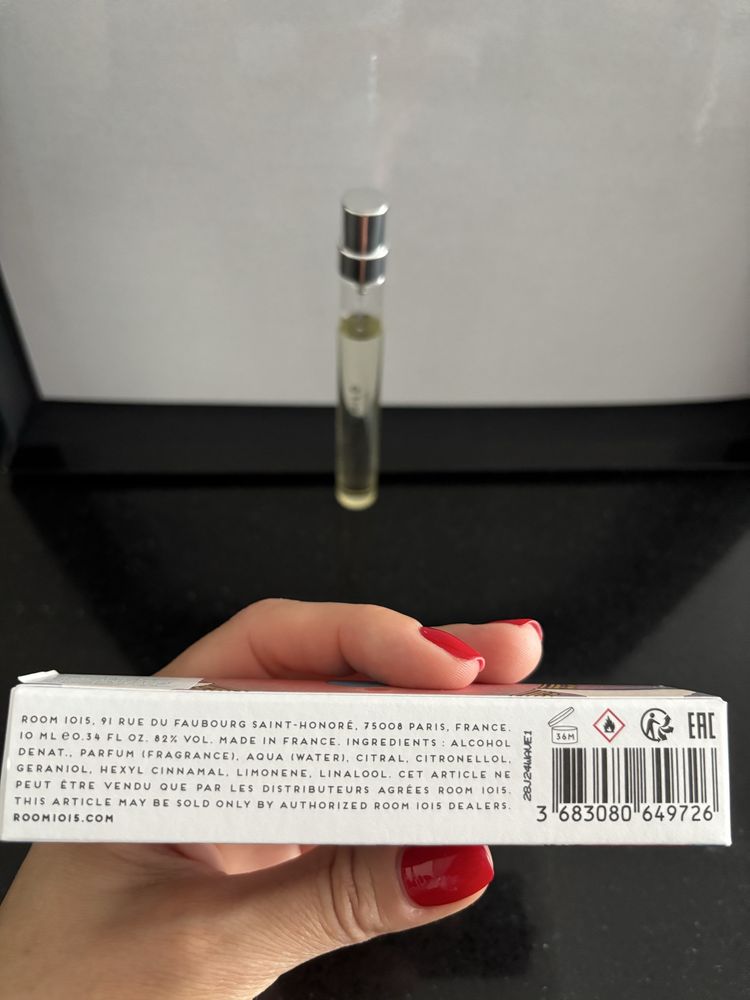 Парфюм Wavechild на Room 1015, travel size 10ml, употребяван