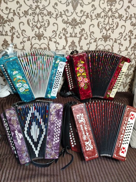 Продам гармони, новые и б/у