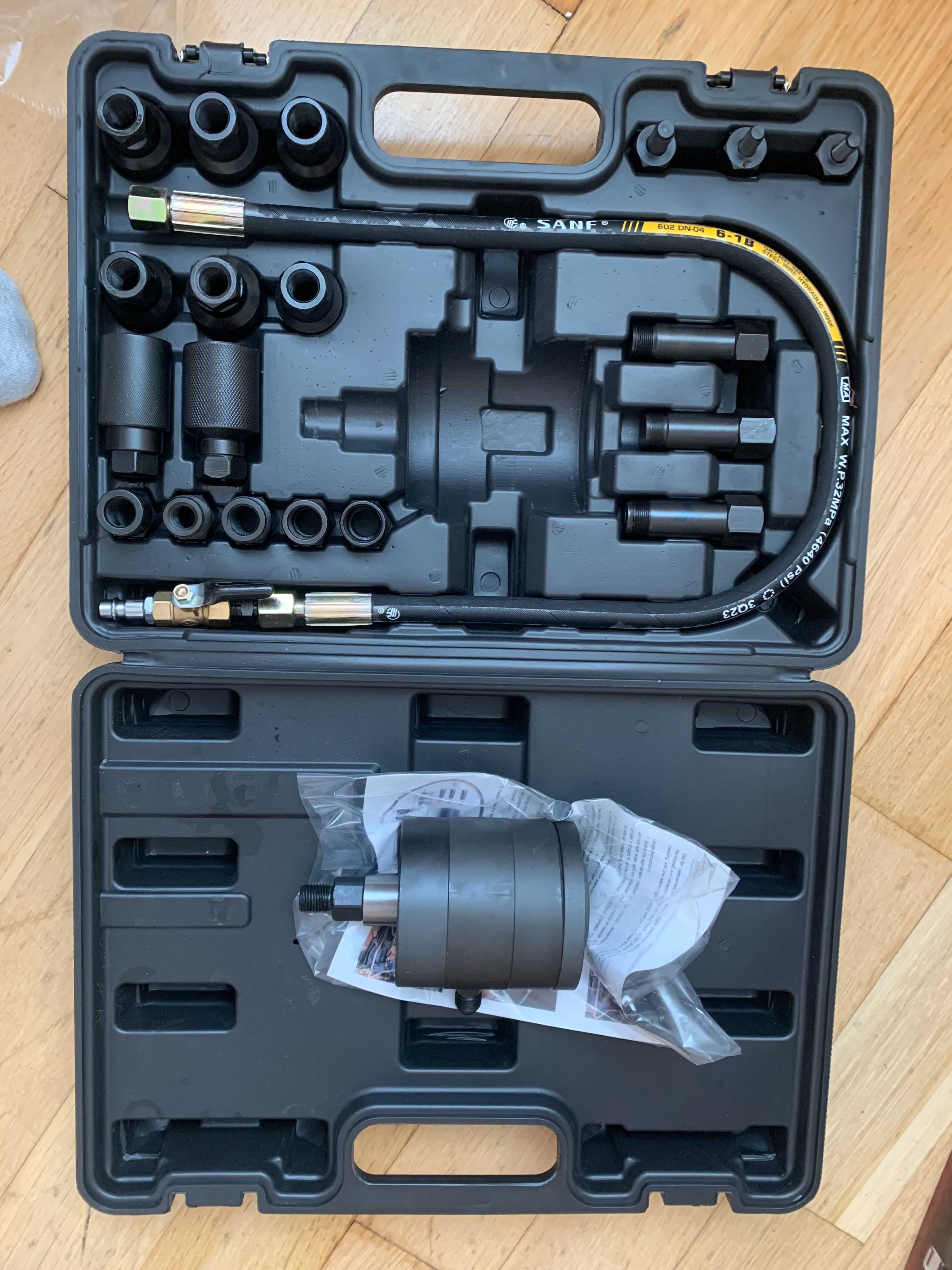 Extractor pneumatic, injector