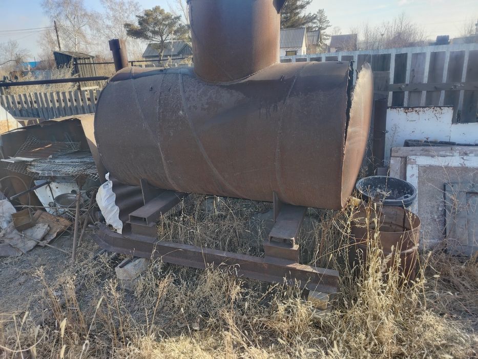 Продам железную бочку