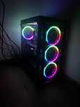 Vand PC gaming RGB RX 5500 XT, Ryzen 5 2600, 16gb ram 3000, SSD M2 1tb