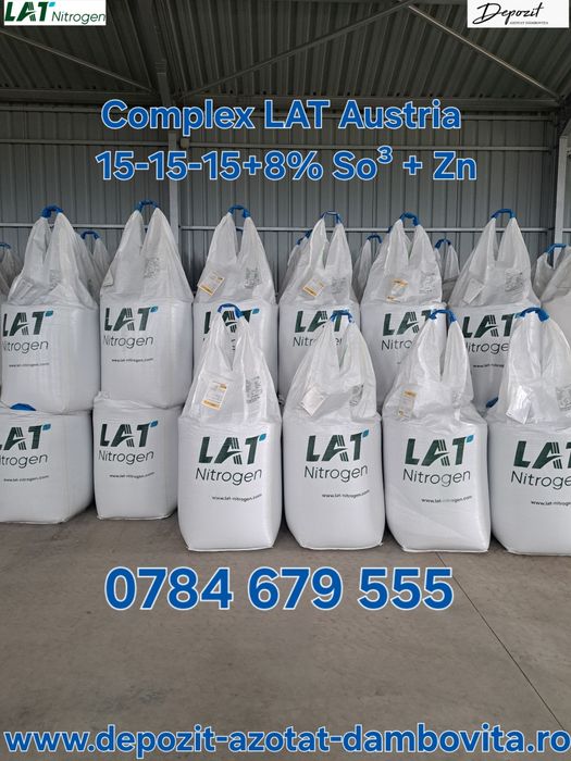 Complex Austria Linz NPK 15 15 15 + 8 % so³ + zinc