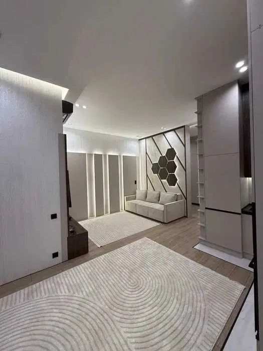 Сдается Яркая 3-ком квартира, с евро ремонтом в ЖК Сеул Мун