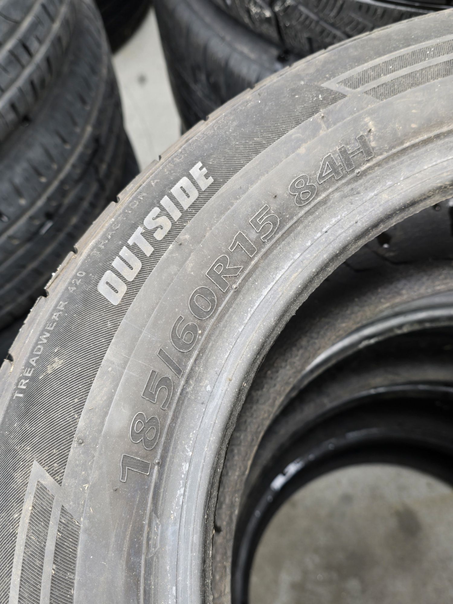 4 Броя 185/60/15 Kumho 2x7,2mm 2x6,8mm