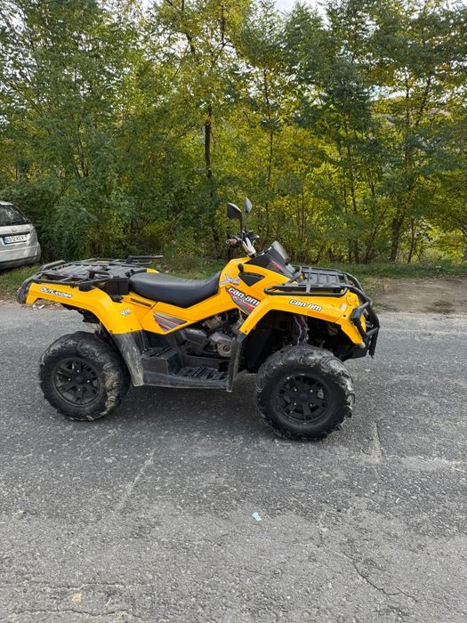 Vând sau schimb  atv can-am outlander 2008 800cc 72cp varianta lunga