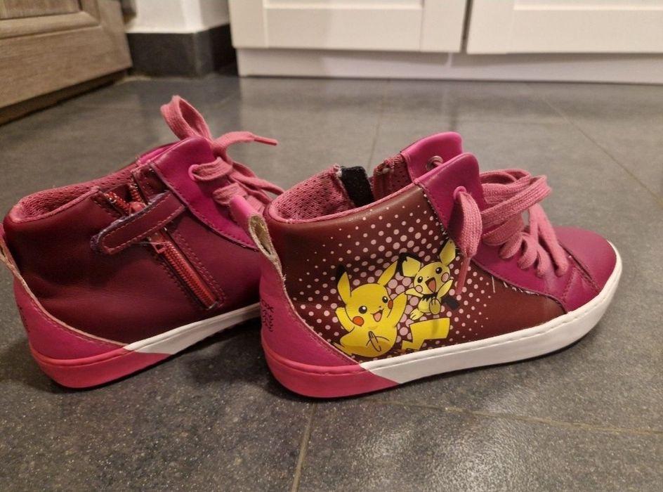 adidasi geox piele marime 36 fete fata copii impecabil Pikachu picaciu