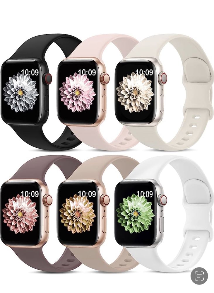 Curea Bratara HUSADE Din Silicon Soft Colorat Ceas Apple Watch